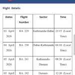 मध्यपूर्वमा बढ्दो तनावबीच नेपाल सरकारद्वारा तीन दिन विशेष उडान सञ्चालन