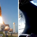Nasa spacecraft orbiting Earth after spectacular Artemis II Moon mission launch